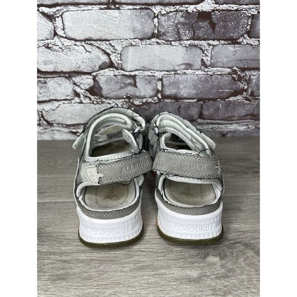Mephisto Allrounder Lagoona Larmessa Grey Nubuck Textile Strap Sandals Women 10M - Picture 5 of 16
